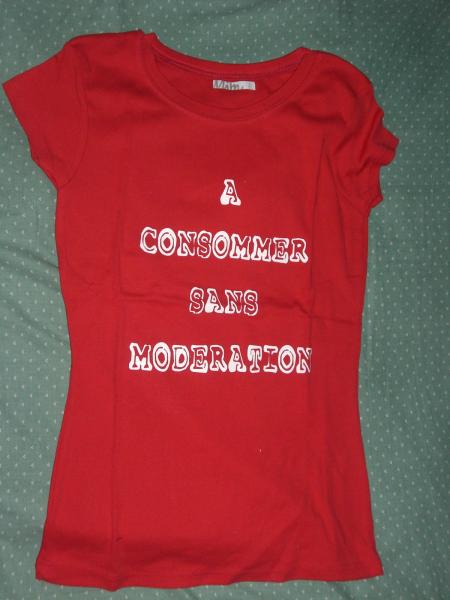 T-Shirt rouge 